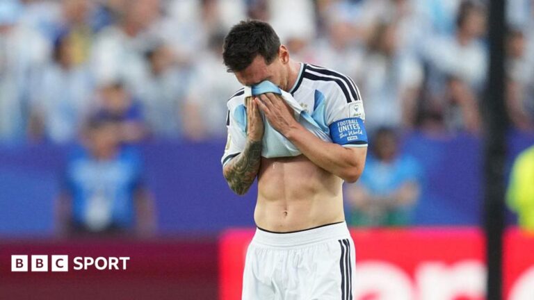 How presenter’s Messi error caused outrage in Argentina