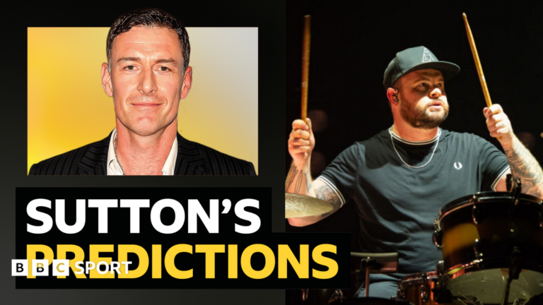 Sutton’s predictions v Royal Blood drummer Ben Thatcher