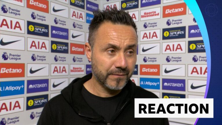 Spurs ‘didn’t deserve’ loss to Newcastle – De Zerbi