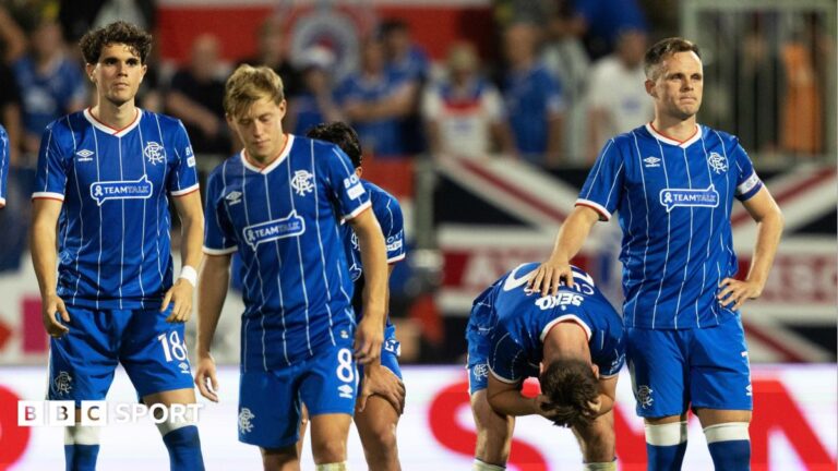 Rangers count consequences of ‘devoid of quality’ European failure