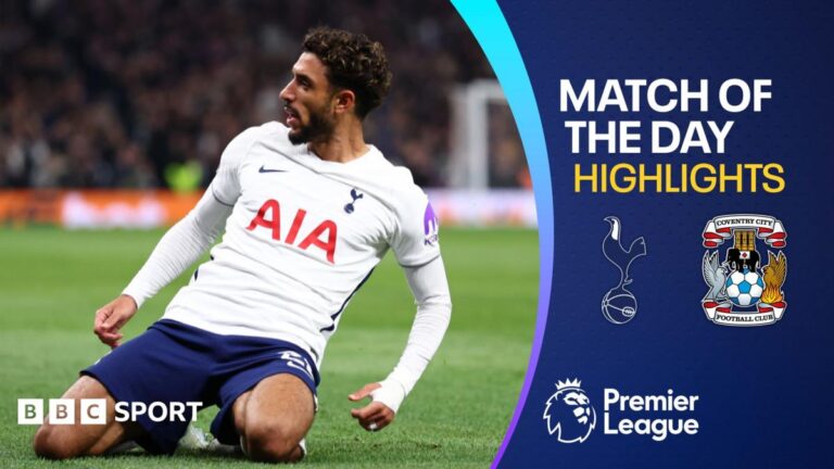 Spurs beat Coventry to earn first league win of the season