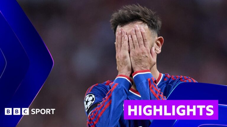 Yoro sent off as Man Utd stumble to defeat against Atletico Madrid