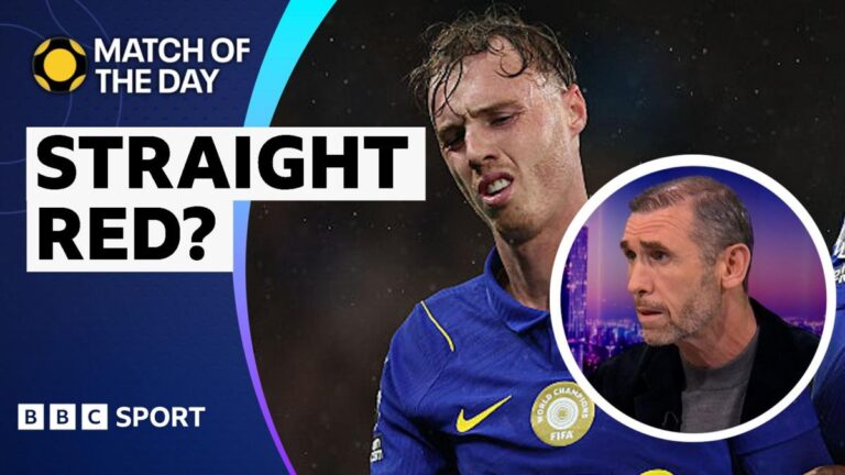 Should Palmer have been sent off earlier than he was?