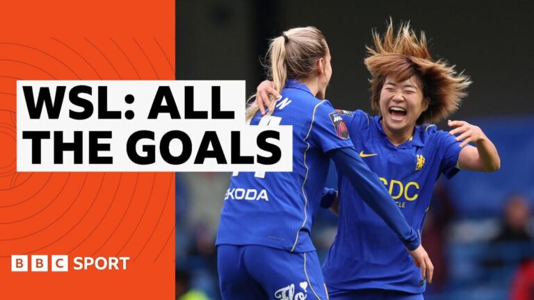 All the goals from the Women’s Super League – matchweek six