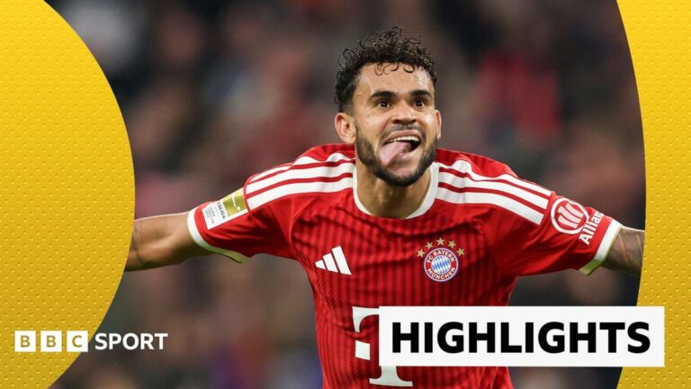 Diaz hat-trick fires Bayern to win in Kane’s 100th Bundesliga game