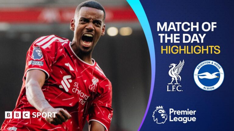 Liverpool earn first league win at Anfield with victory over Brighton