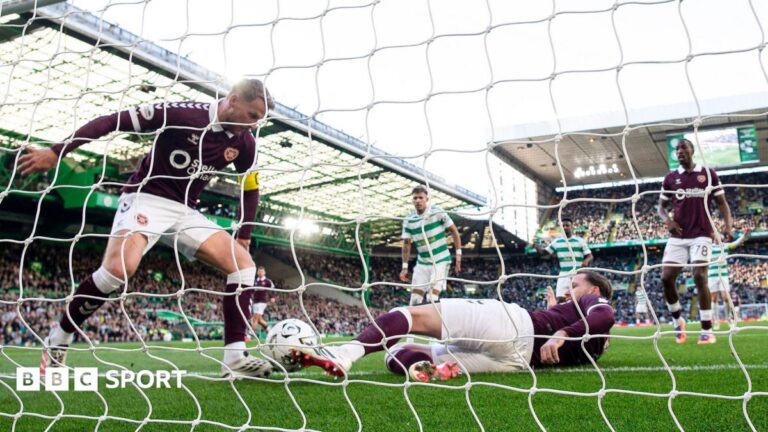 Hearts roll out red carpet … and Celtic walk all over it