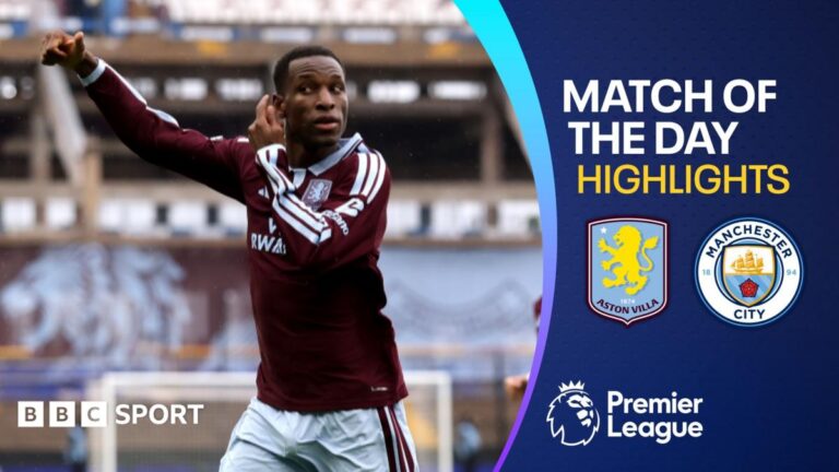 Jackson scores twice as Aston Villa end Man City’s perfect start