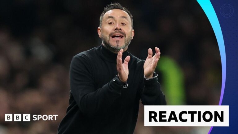 Spurs ‘lack confidence’ but we are a good team – De Zerbi