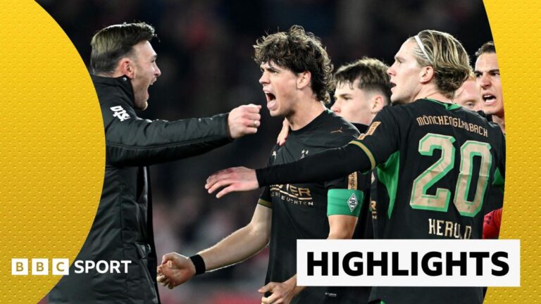 Borussia M’gladbach finally get first win after five-goal thriller