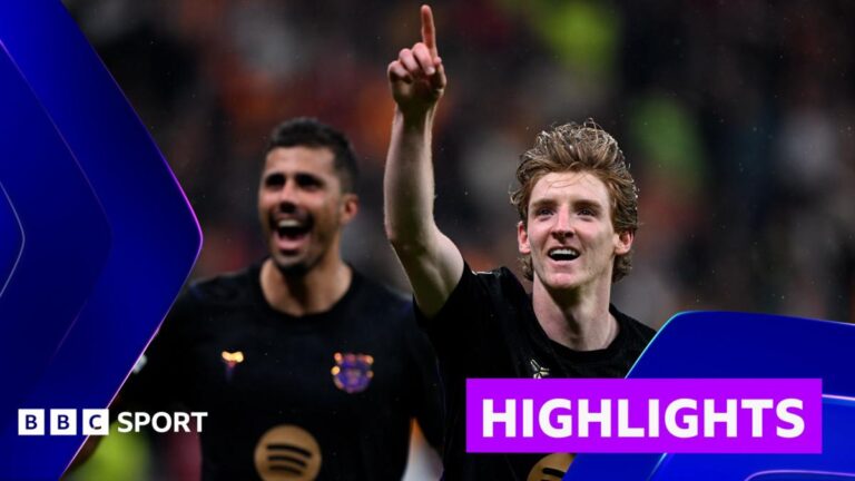 Gordon scores as ‘brilliant Barcelona’ thrash Galatasaray