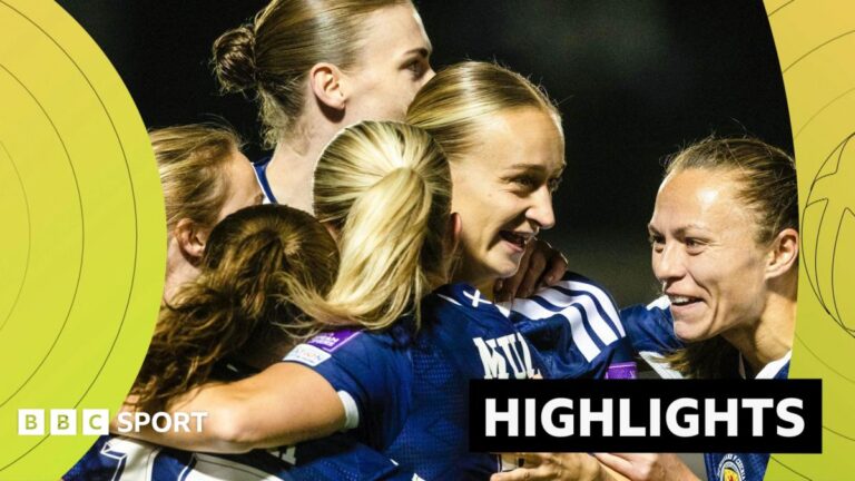 Watch: Scotland beat Czechs to set up Sweden play-off